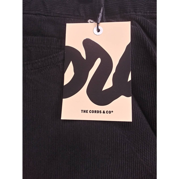 CORDUROY PANTS Black 'wes'  JEANS size 36 by 32 pant Cords The cords & co - Picture 6 of 8